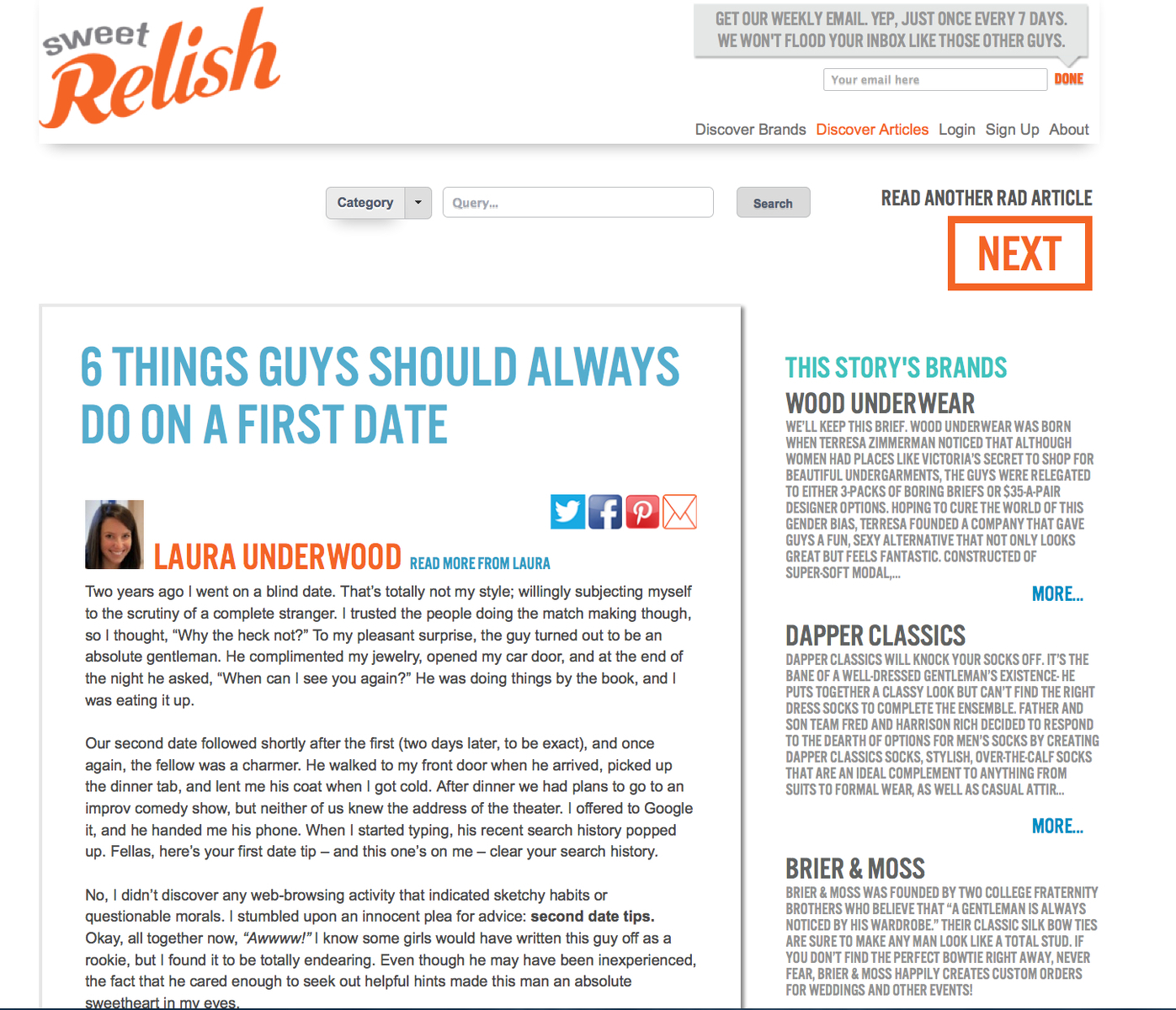 6 Things Guys Should Always Do On A First Date