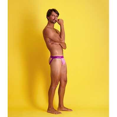 Jock Purple Interlock