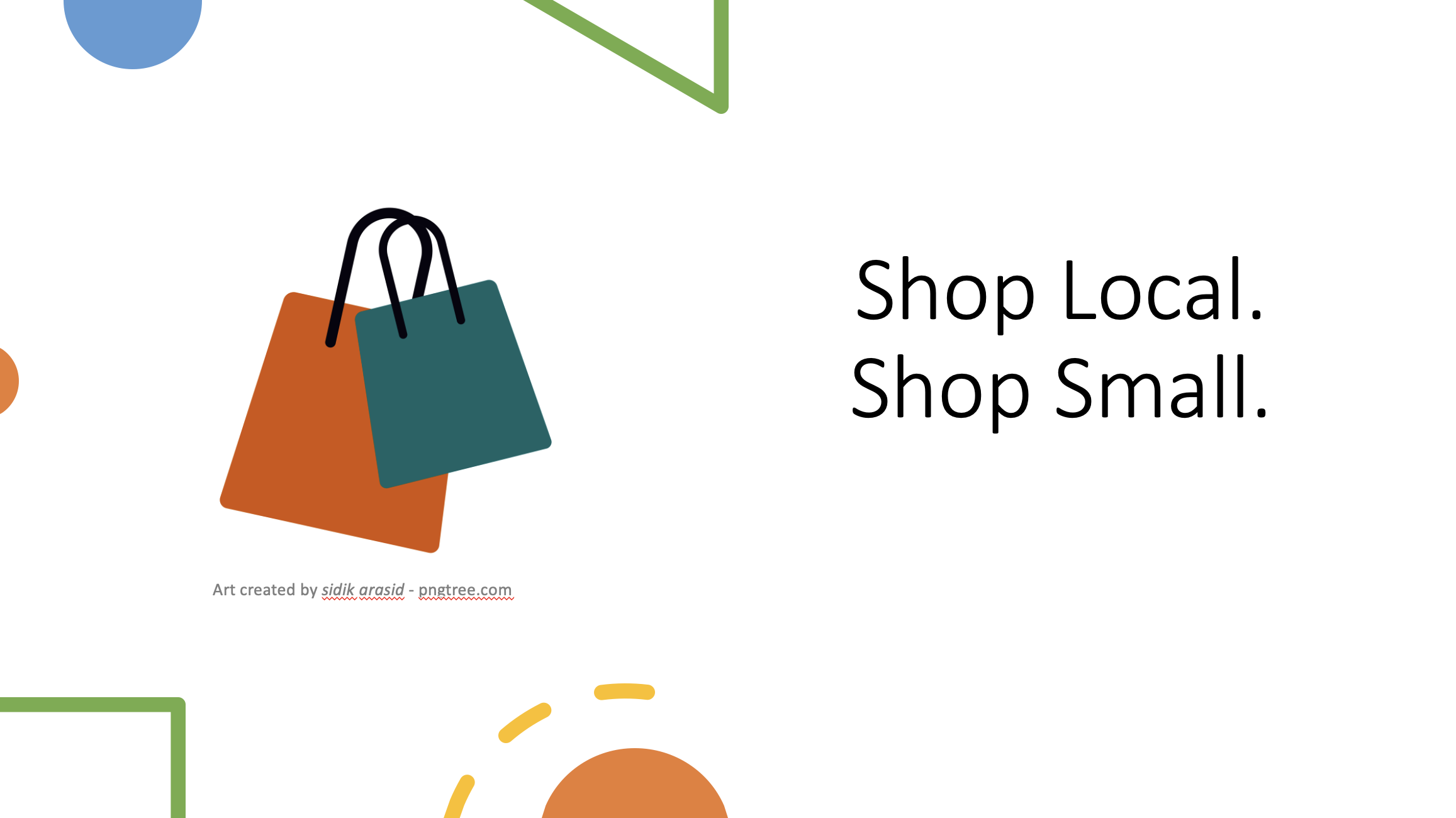 Shop Local. Shop Small.